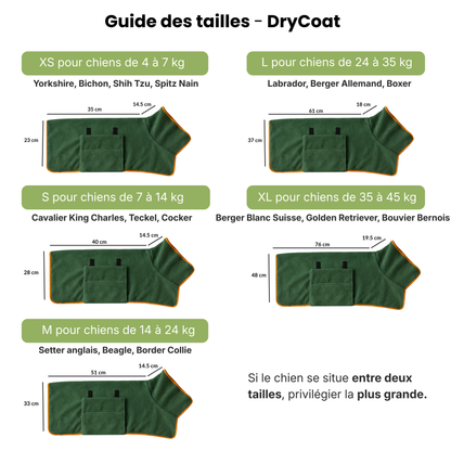 Peignoir DryCoat™ + 1 serviette OFFERTE