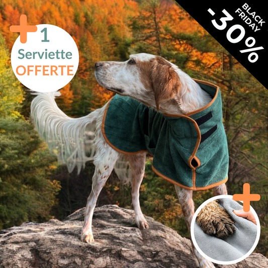 Peignoir DryCoat + 1 serviette OFFERTE