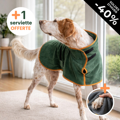 Peignoir DryCoat™ + 1 serviette OFFERTE