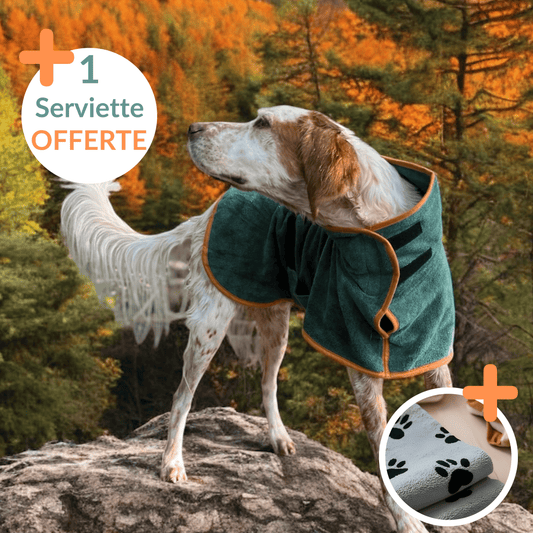 Peignoir DryCoat + 1 serviette OFFERTE