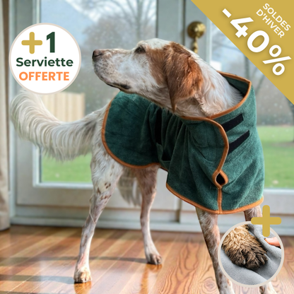 Peignoir DryCoat™ + 1 serviette OFFERTE