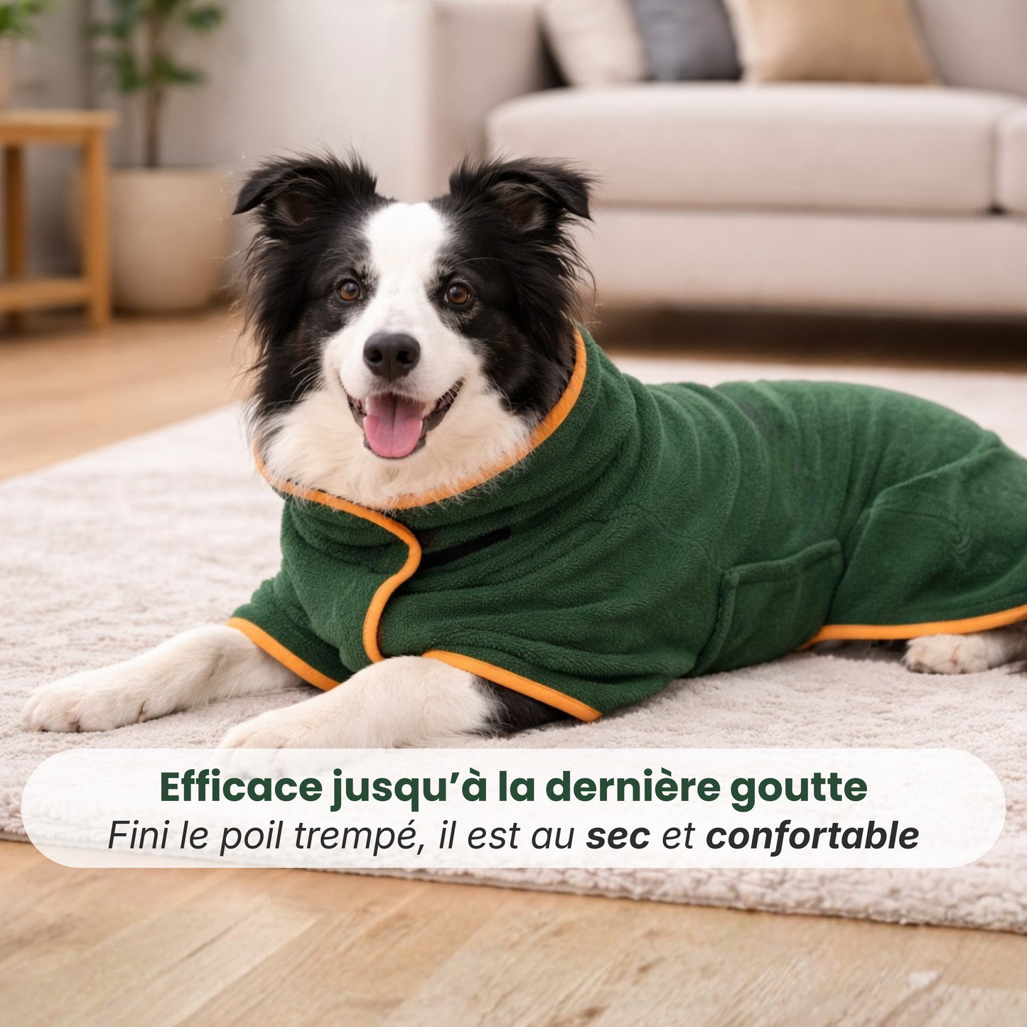 Peignoir DryCoat™ + 1 serviette OFFERTE