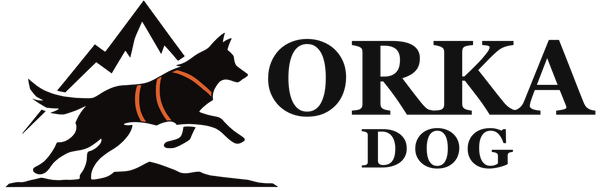Logo OrkaDog, marque de harnais outdoor pour chiens actifs